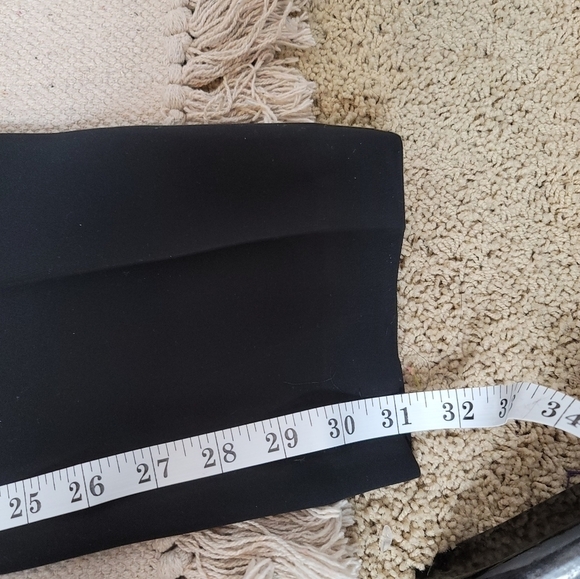 VINCE BLACK PULL ON TROUSER PANTS, SZ LARGE - Picture 12 of 14